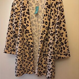 Maurices Leopard Print Cardigan